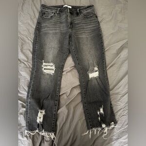 KanCan Charcoal Gray Denim